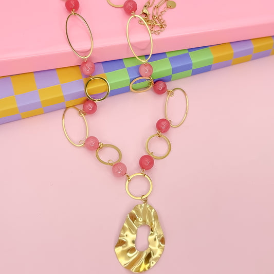 Pink Mirage Necklace