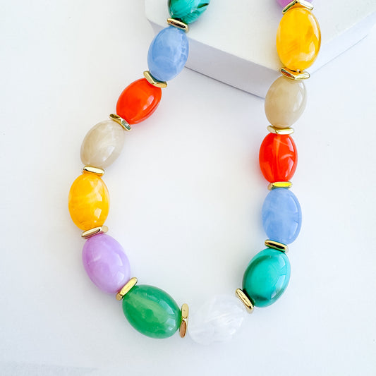 Jelly pop multi Necklace