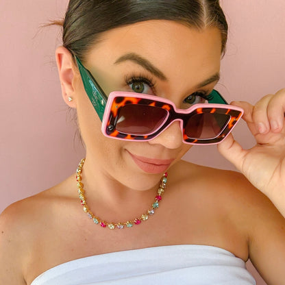 Cotton Candy Crush Necklace