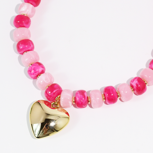 Beloved Pink Necklace