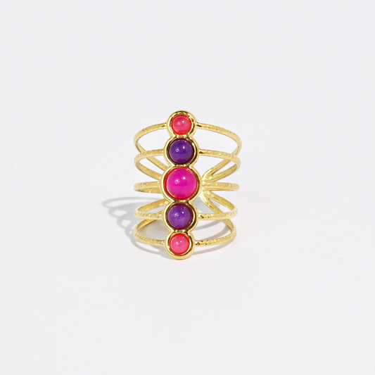 Berry Bloom Ring