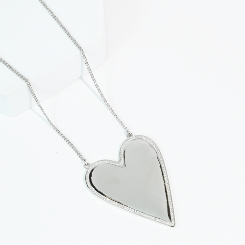 Big Love Silver Necklace