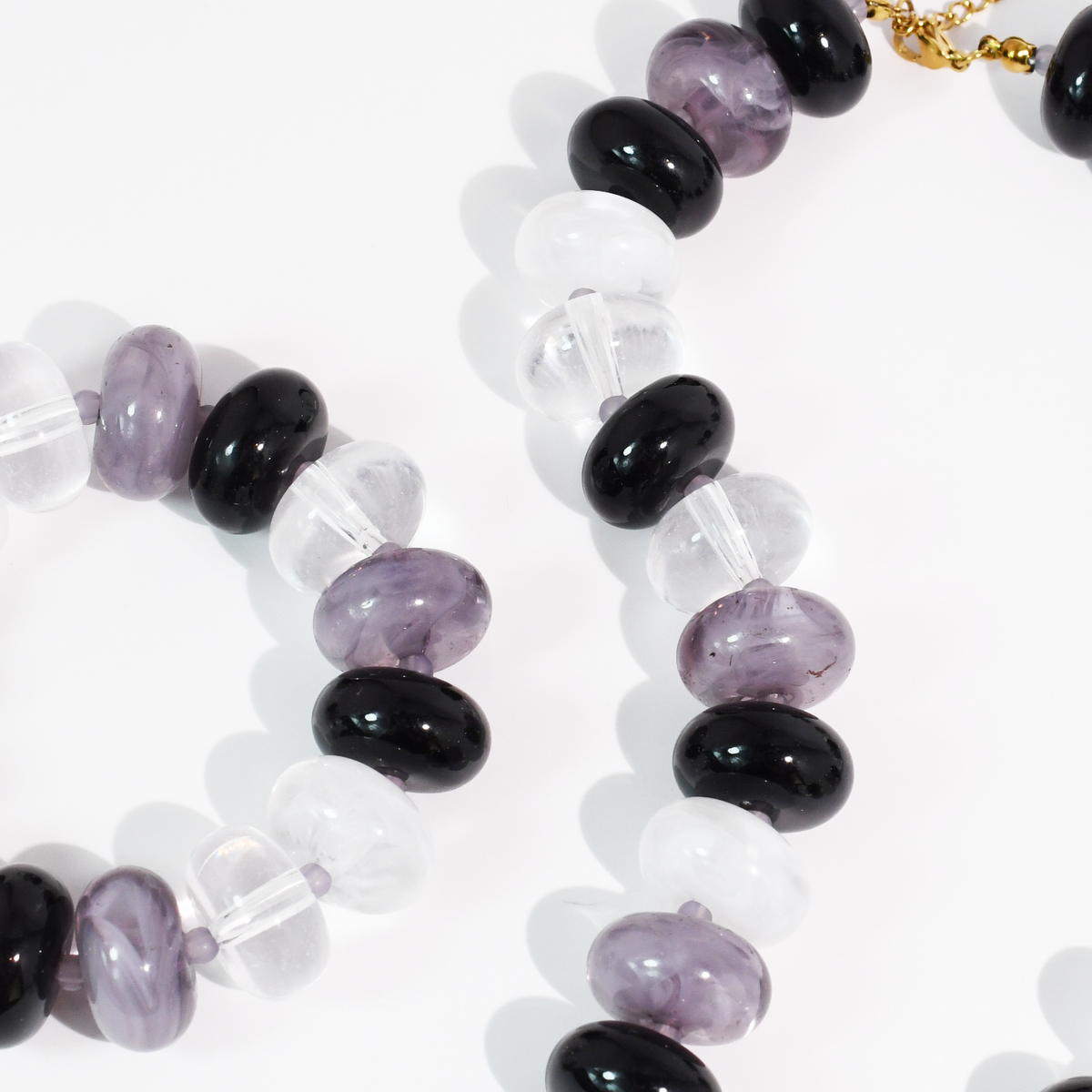 Black/Grey Sugar Bead Set