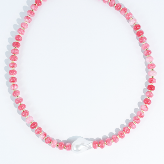 Cherry Pearl Necklace