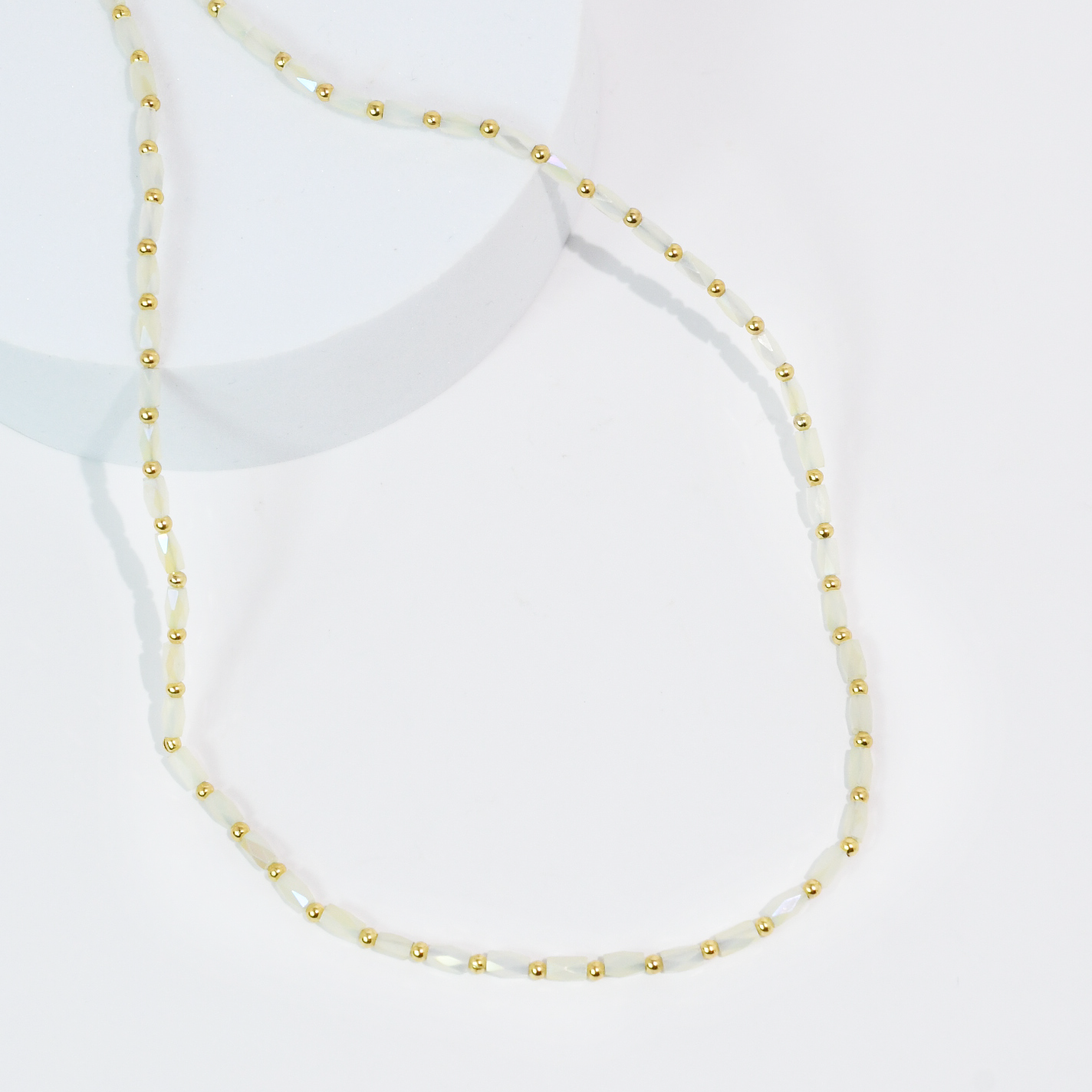 Coastal Bloom Beads Necklace