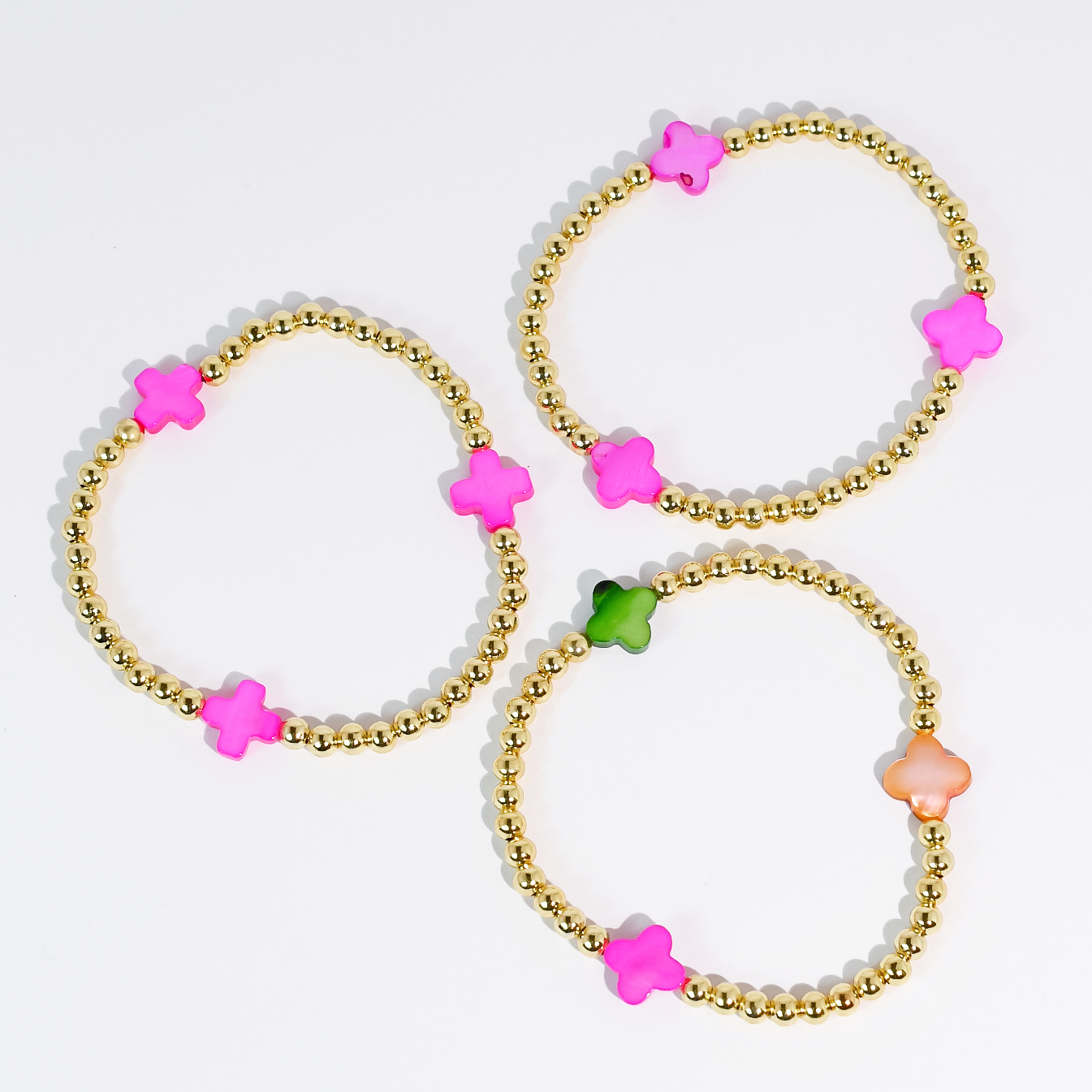 colorful gemstone jewelry, beaded fashion bracelet, gold or silver tone accessory, handcrafted beaded piece, trendy boho chic jewelry, vibrant statement wristwear, artisan handmade design, everyday stackable accessory, fashion jewelry for women, premium jewelry gift idea, boutique style wristwear, elevated modern jewelry