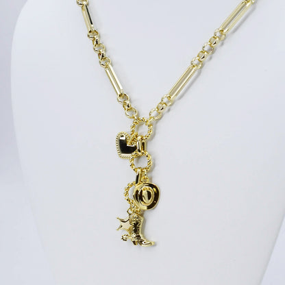 Cowgirl Charm Necklace  B17