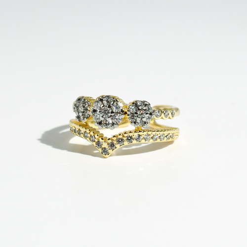 hypoallergenic ring, waterproof ring, tarnish free jewelry, boutique wholesale jewelry, dainty gold ring, gemstone statement ring, sparkly cubic zirconia ring, high quality jewelry gifts, elegant gold plated ring, trendy fashion ring, pastel gemstone ring