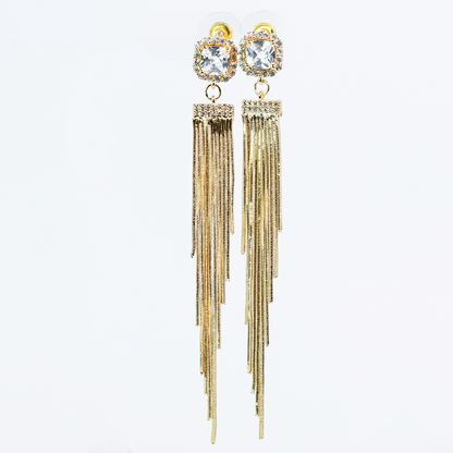 Crystal Fringe Earrings