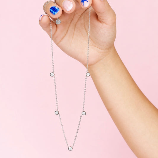 The Maddy Waterproof Silver Necklace