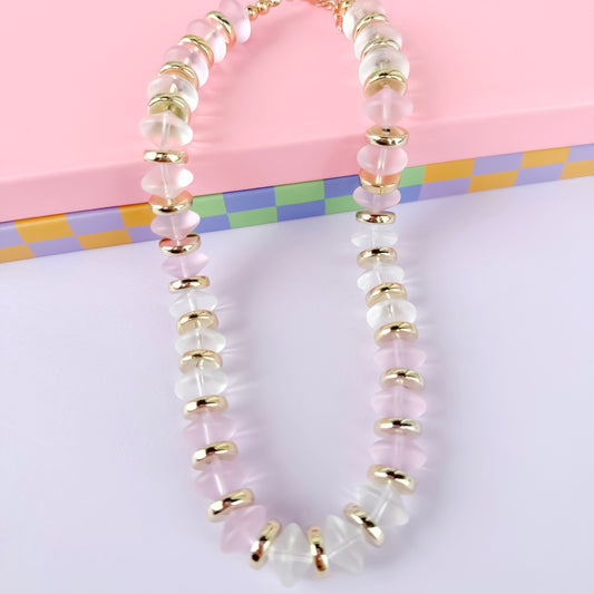 Frosted Blush Necklace
