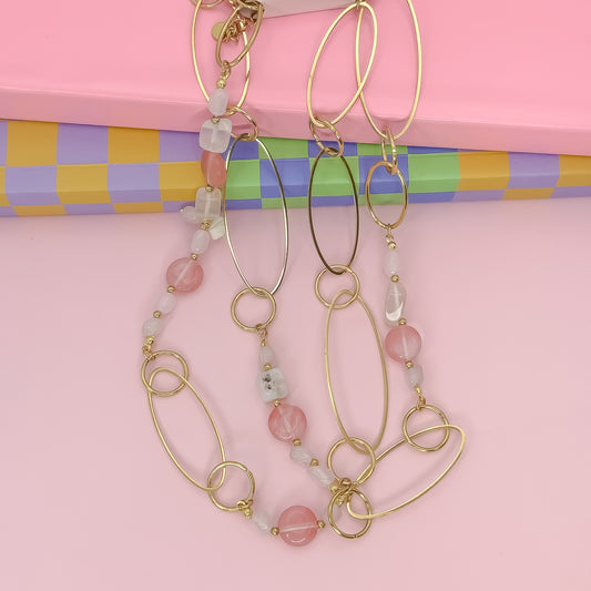 Blush Loops Necklace