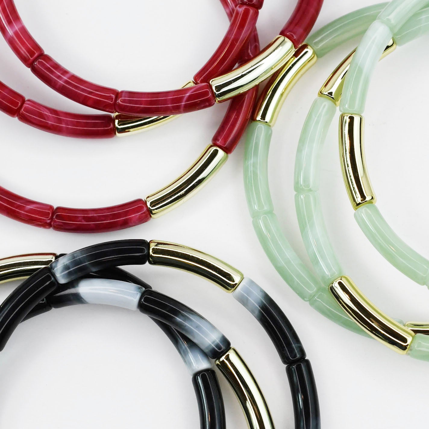 colorful gemstone jewelry, beaded fashion bracelet, gold or silver tone accessory, handcrafted beaded piece, trendy boho chic jewelry, vibrant statement wristwear, artisan handmade design, everyday stackable accessory, fashion jewelry for women, premium jewelry gift idea, boutique style wristwear, elevated modern jewelry