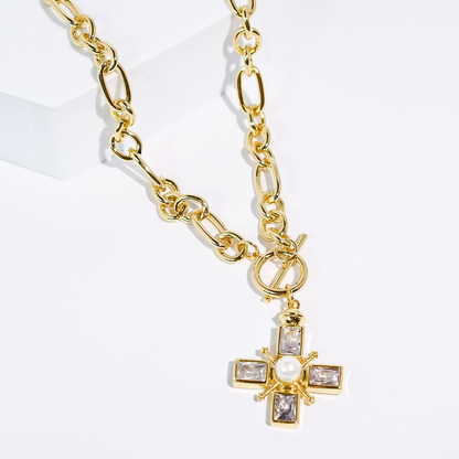 Divine Light Gold Necklace