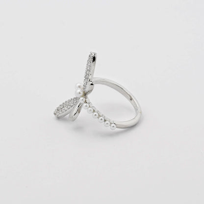 Dragonfly Silver Ring