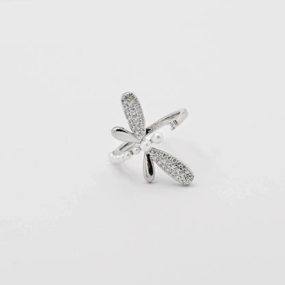 Dragonfly Silver Ring