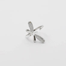 Load image into Gallery viewer, Dragonfly Silver Ring P11
