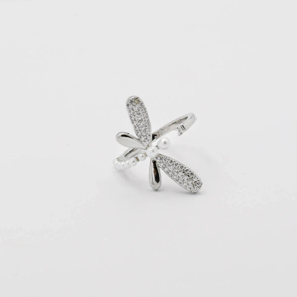 Dragonfly Silver Ring P11