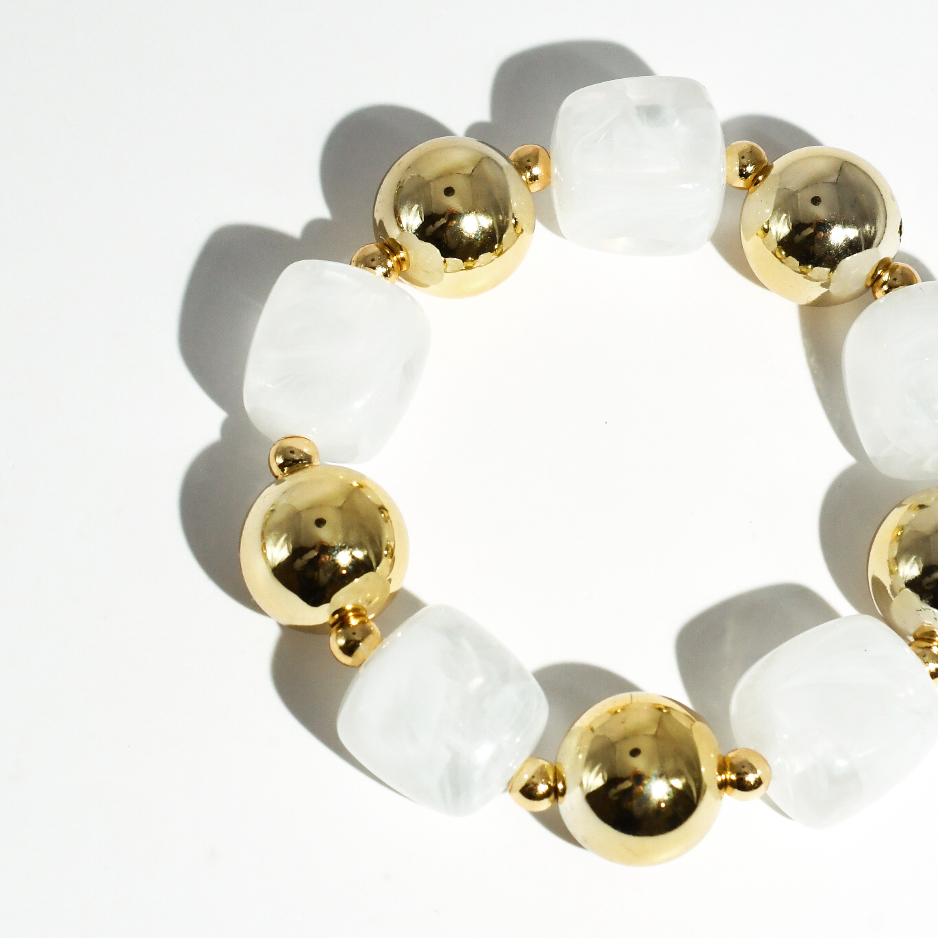 colorful gemstone jewelry, beaded fashion bracelet, gold or silver tone accessory, handcrafted beaded piece, trendy boho chic jewelry, vibrant statement wristwear, artisan handmade design, everyday stackable accessory, fashion jewelry for women, premium jewelry gift idea, boutique style wristwear, elevated modern jewelry