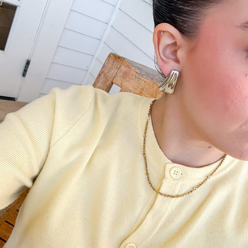 Showstopper Stud Silver