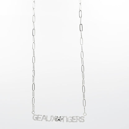 GEAUX TIGERS Silver T42