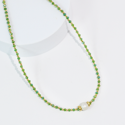 Glowy Bean Necklace