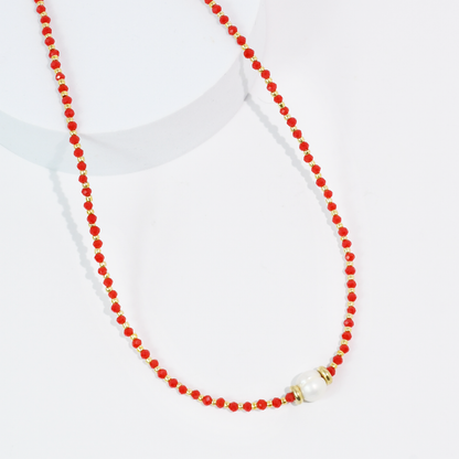 Glowy Bean Necklace