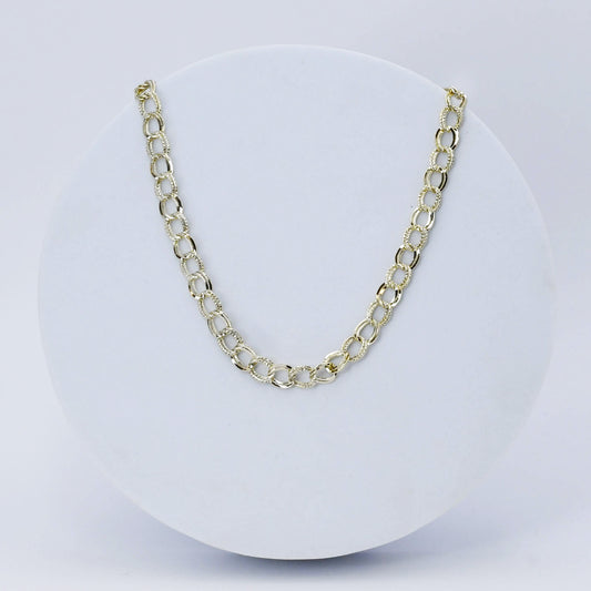 Gold Small Circle Chain