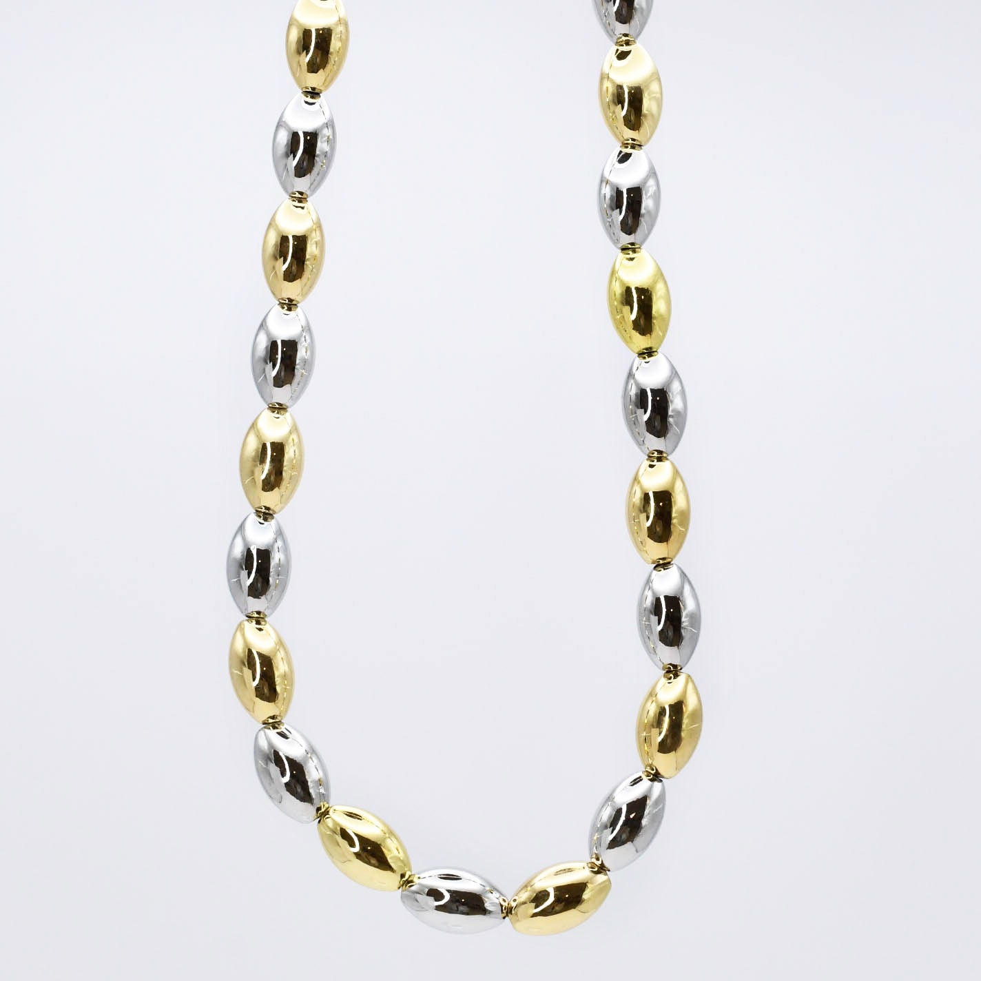 Gold/Silver Pepitas Necklace M20
