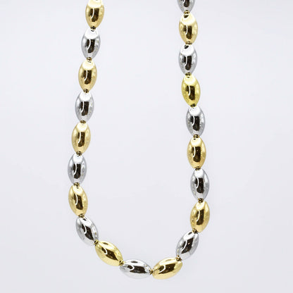 Gold/Silver Pepitas Necklace M20