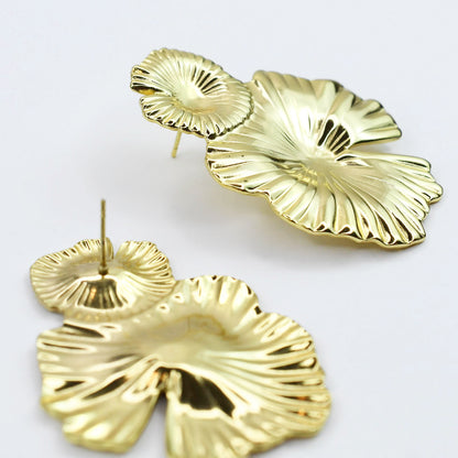 waterproof hypoallergenic earrings, tarnish free 14k gold jewelry, dainty gold earrings, gold hoop earrings, handcrafted gemstone earrings, boutique wholesale earrings, high-quality gold jewelry