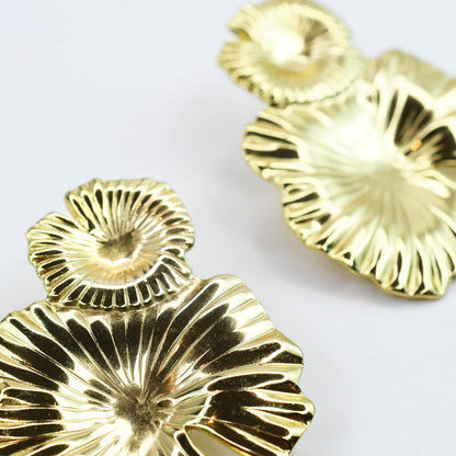 waterproof hypoallergenic earrings, tarnish free 14k gold jewelry, dainty gold earrings, gold hoop earrings, handcrafted gemstone earrings, boutique wholesale earrings, high-quality gold jewelry