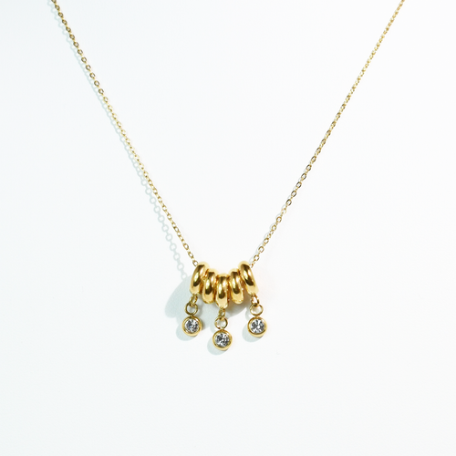 Golden Drop Necklace