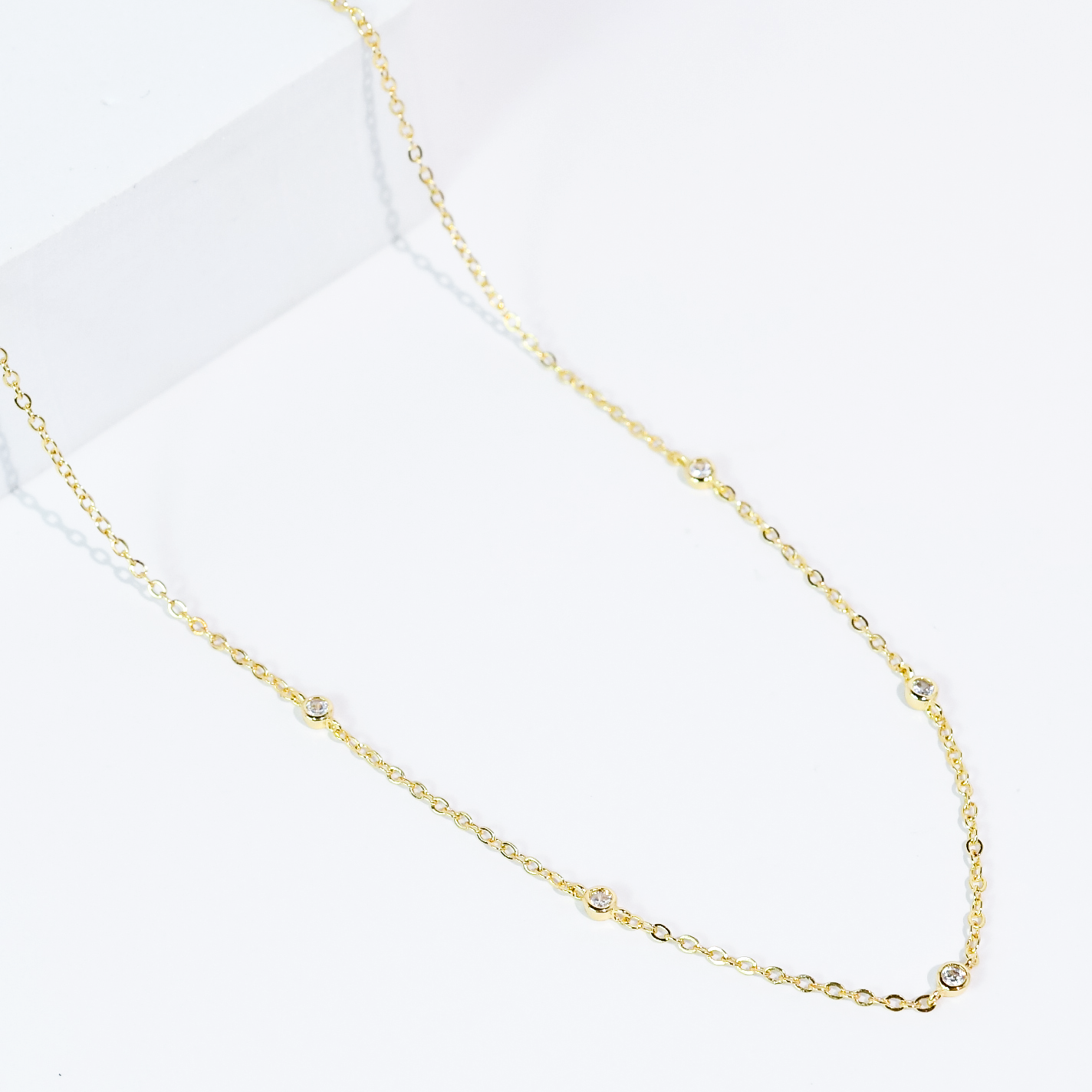 Goldie Crystal Necklace