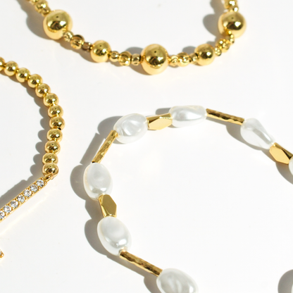 colorful gemstone jewelry, beaded fashion bracelet, gold or silver tone accessory, handcrafted beaded piece, trendy boho chic jewelry, vibrant statement wristwear, artisan handmade design, everyday stackable accessory, fashion jewelry for women, premium jewelry gift idea, boutique style wristwear, elevated modern jewelry