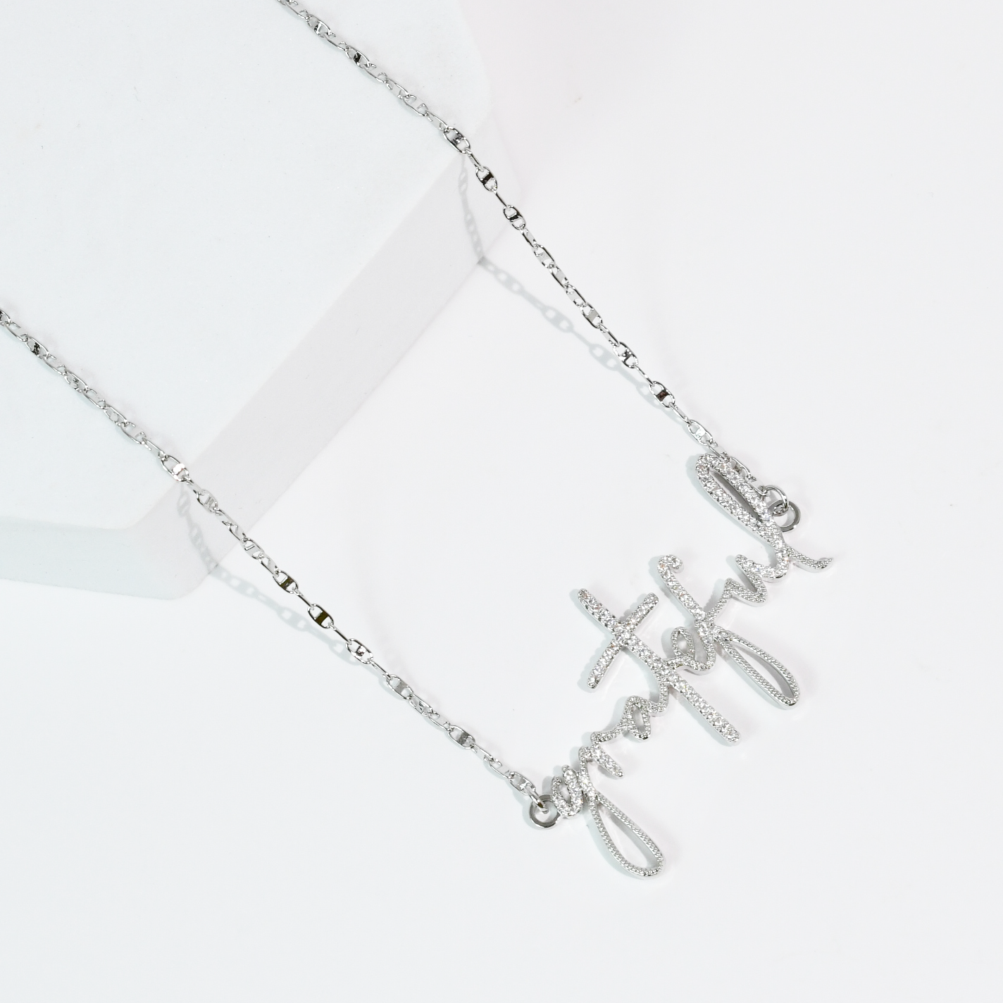 Grateful Necklace Silver