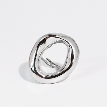 Halo Silver Ring