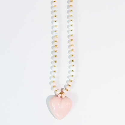 Happy Colorful Heart Necklace
