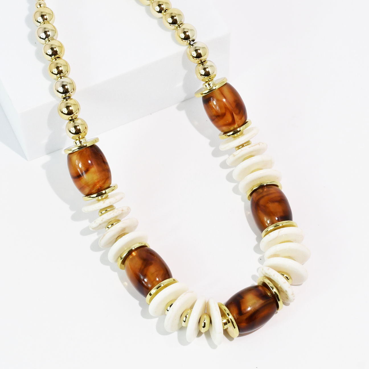 Honey Pearl Necklace