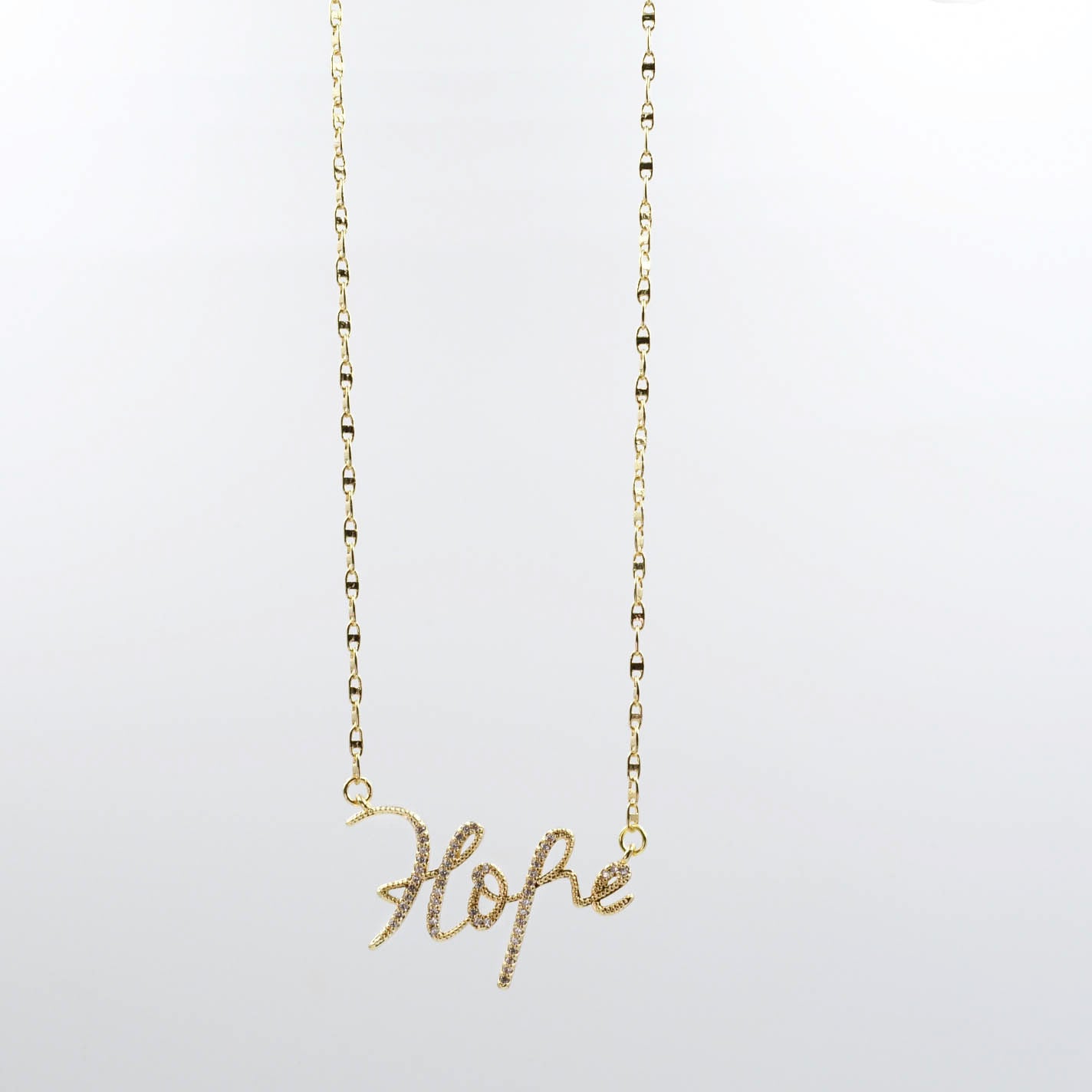 Hope Gold Necklace
