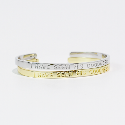 I Have Seen His Goodness Bangle