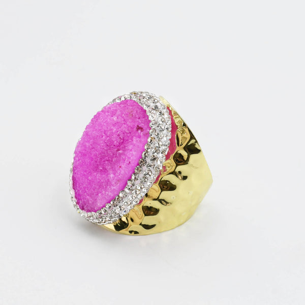 Glam Pink Ring P8
