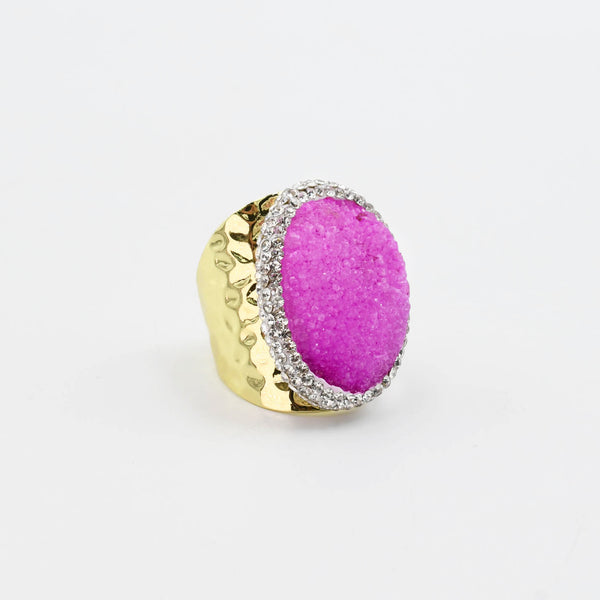 Glam Pink Ring P8