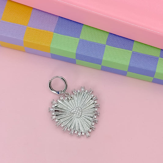 Mama Heart Silver