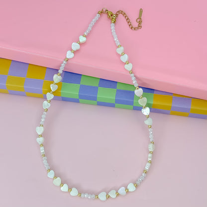 Candy Hearts Strand Necklace