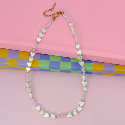 Candy Hearts Strand Necklace