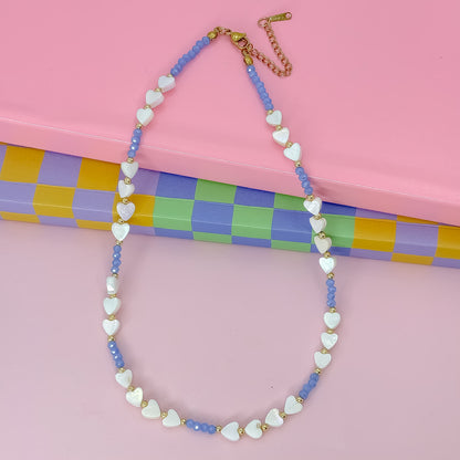 Candy Hearts Strand Necklace