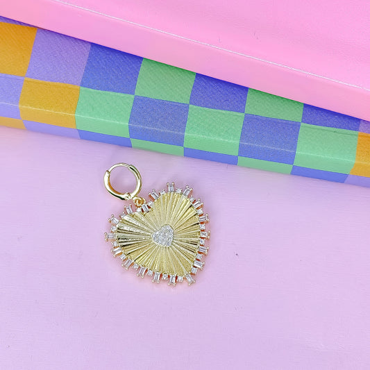 Mama Heart Gold Charm