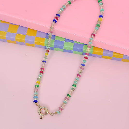 Sprinkle Pop Gemstone Necklace