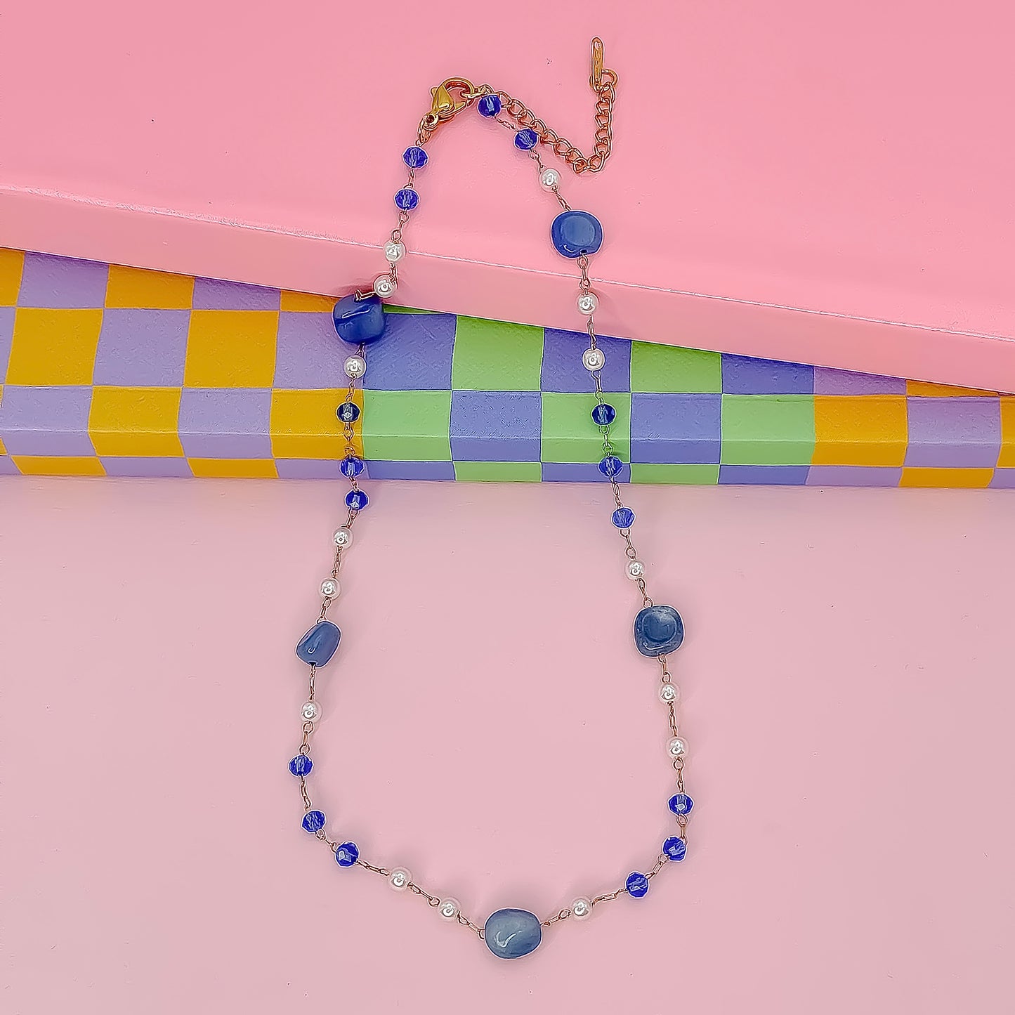 Boho Bliss Dainty Gemstone Necklace